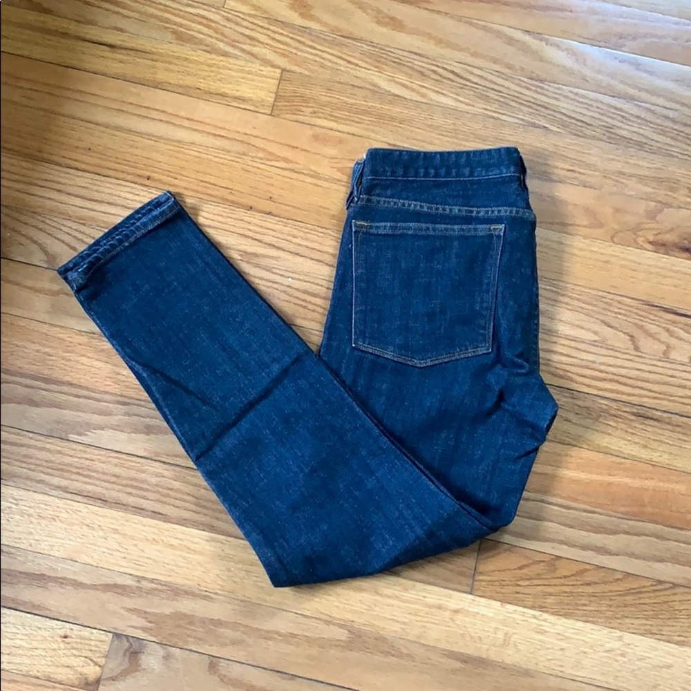J Crew “Toothpick” ankle length jeans